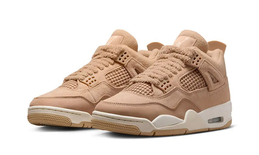 Jordan 4 Retro Cozy Girl Hemp/Light Orewood Brown (Women's)